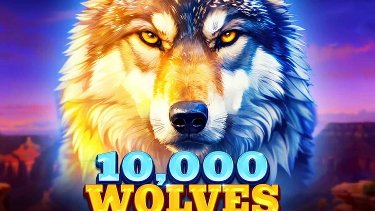 10,000 Wolves 10K Ways স্লট গেমের একটি দৃশ্য